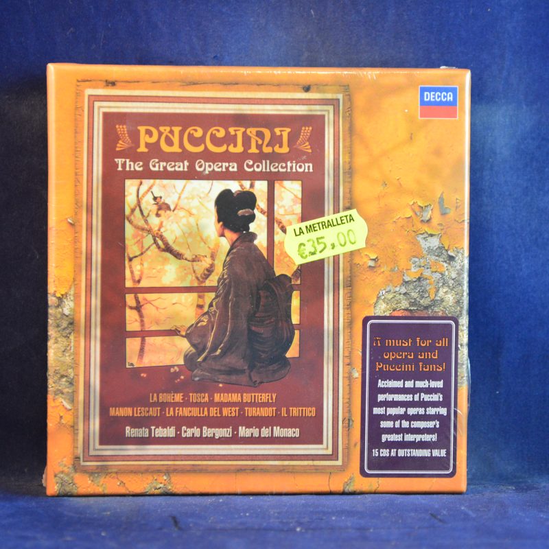 GIACOMO PUCCINI - THE GREAT OPERA COLLECTION - 15 CD