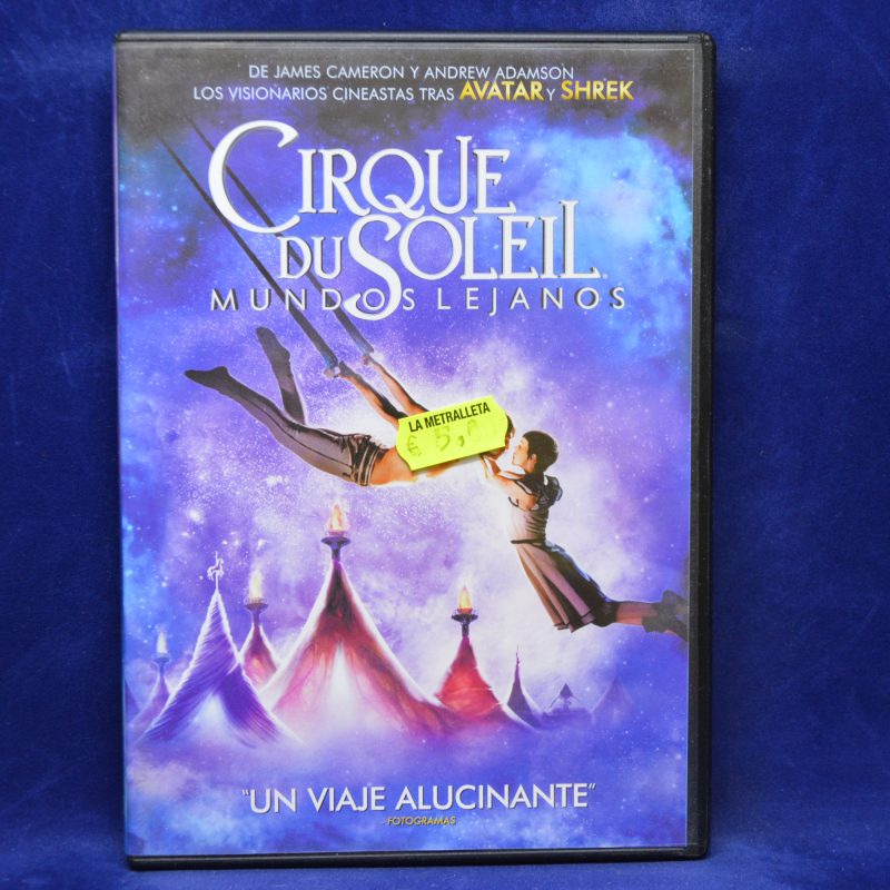 CIRQUE DU SOLEIL MUNDOS LEJANOS - UN VIAJE ALUCIANTE - DVD