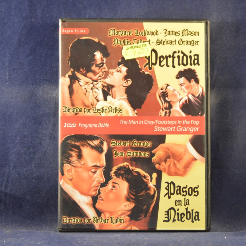 THE MAN IN GREY/ FOOTSTEPS IN THE FOG - 2 DVD
