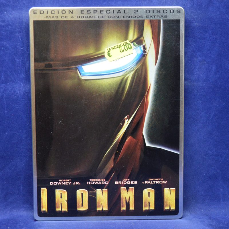 IRON MAN - 2 DVD CAJA METÁLICA