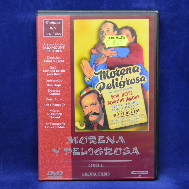 MORENA Y PELIGROSA - DVD