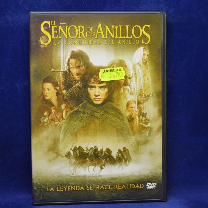 EL SEÑOR DE LOS ANILLOS : LA COMUNIDAD DEL ANILLO - 2 DVD