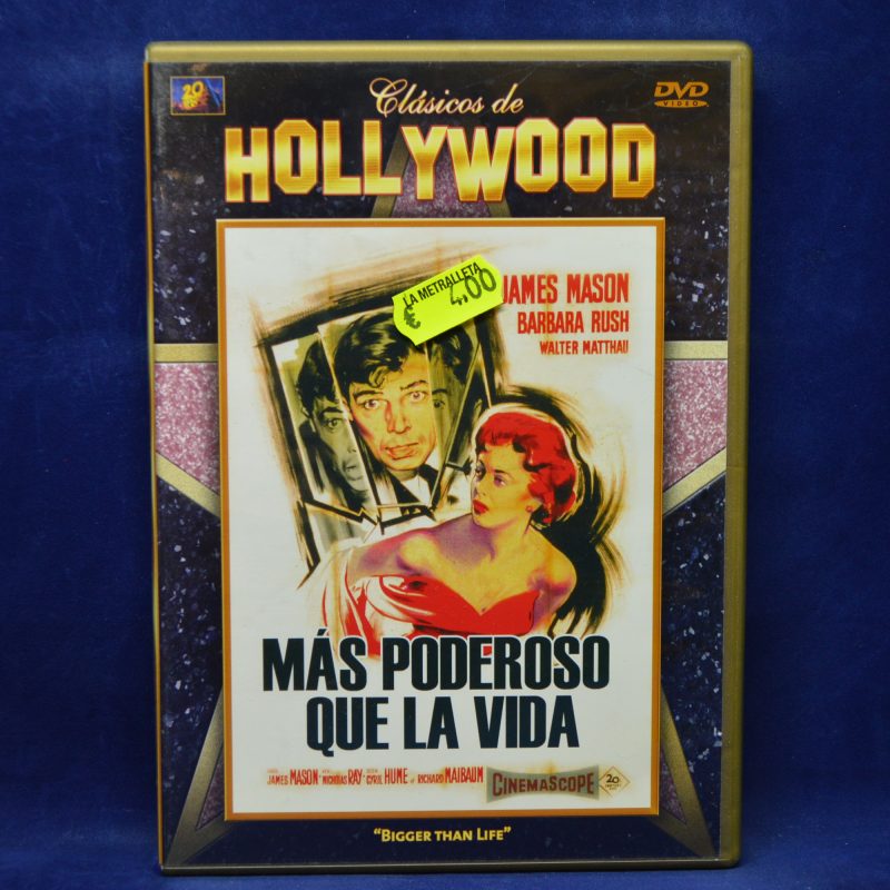 MÁS PODEROSO QUE LA VIDA - DVD