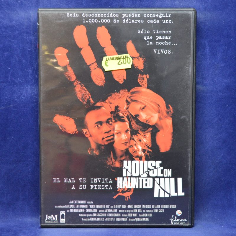 HOUSE ON HAUNTED HILL - DVD