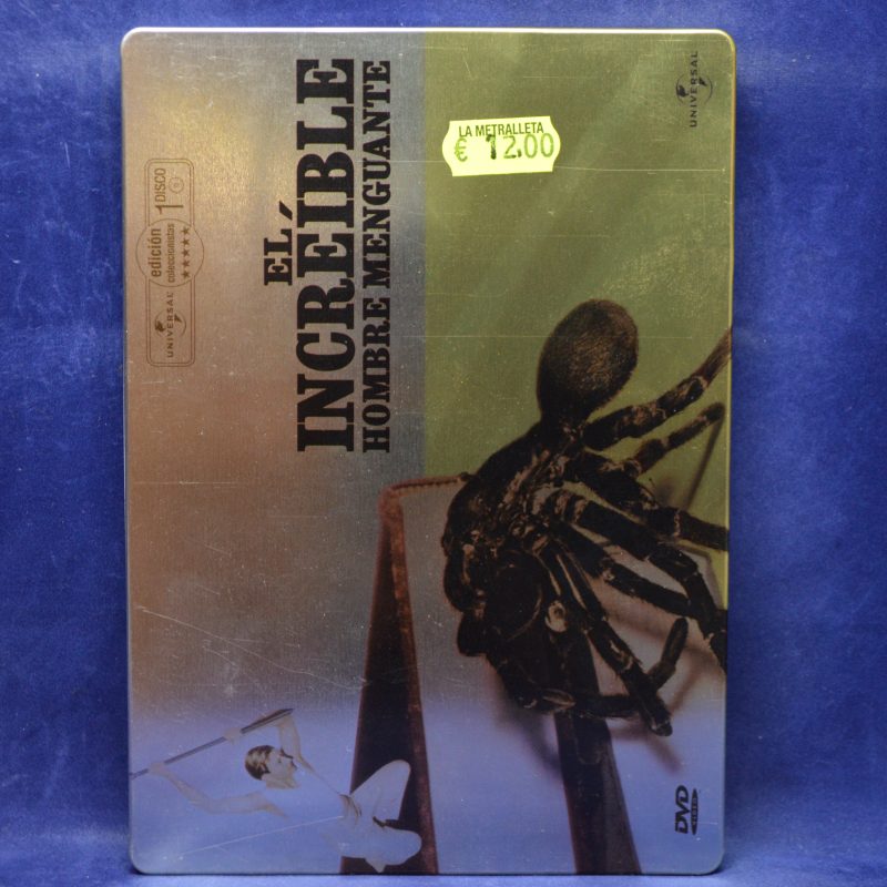 EL INCREÍBLE HOMBRE MENGUANTE - DVD CAJA METÁLICA