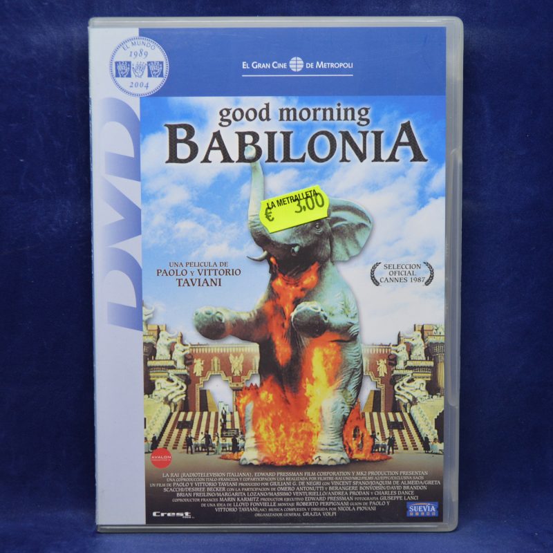 GOOD MORNING BABILONIA - DVD