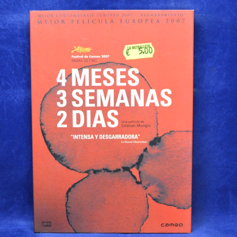 4 MESES 3 SEMANAS 2 DÍAS - 2 DVD