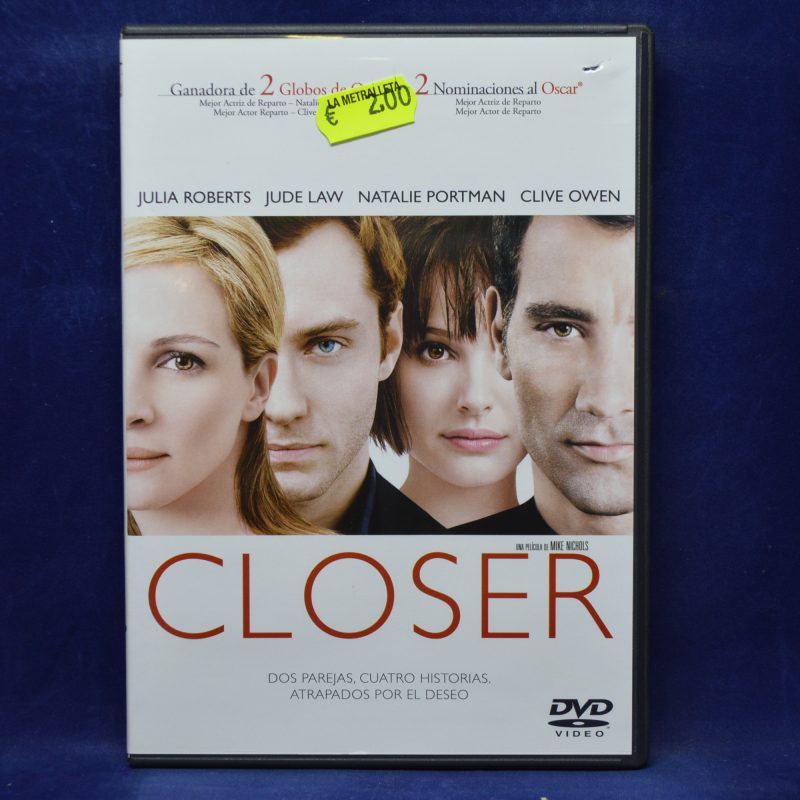 CLOSER - DVD