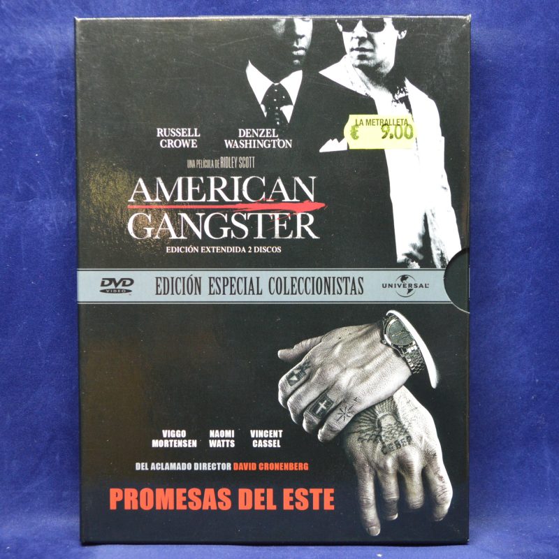AMERICAN GANGSTER - 3 DVD