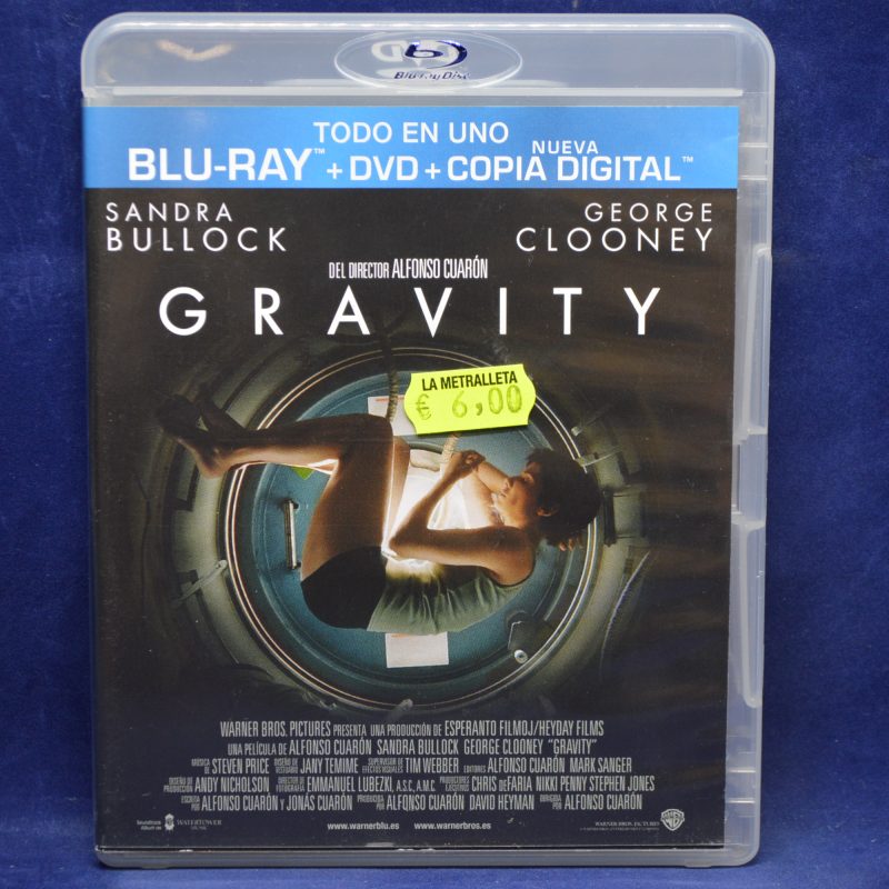 GRAVITY - BLU-RAY + DVD + COPIA DIGITAL