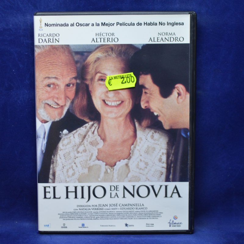 EL HIJO DE LA NOVIA - DVD