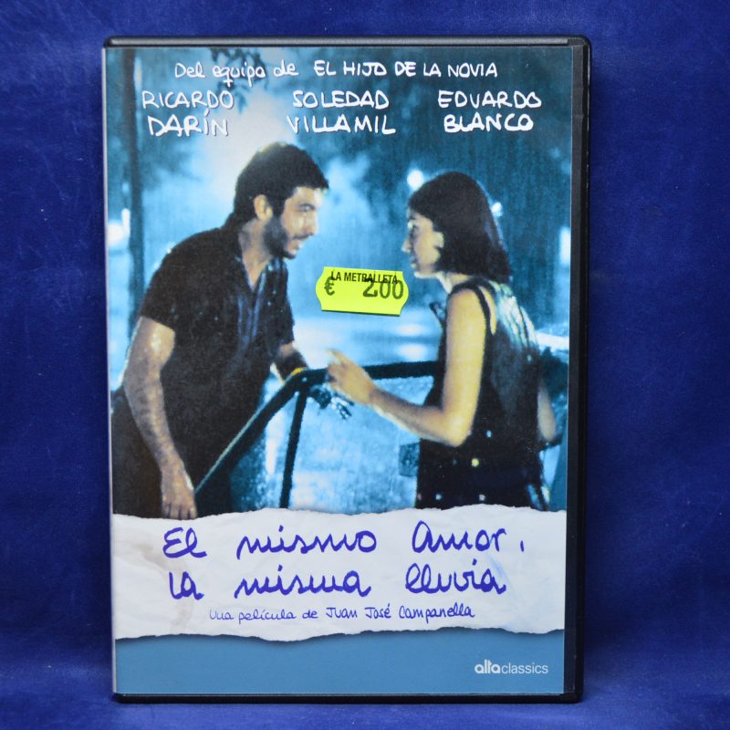 EL MISMO AMOR, LA MISMA LLUVIA - DVD
