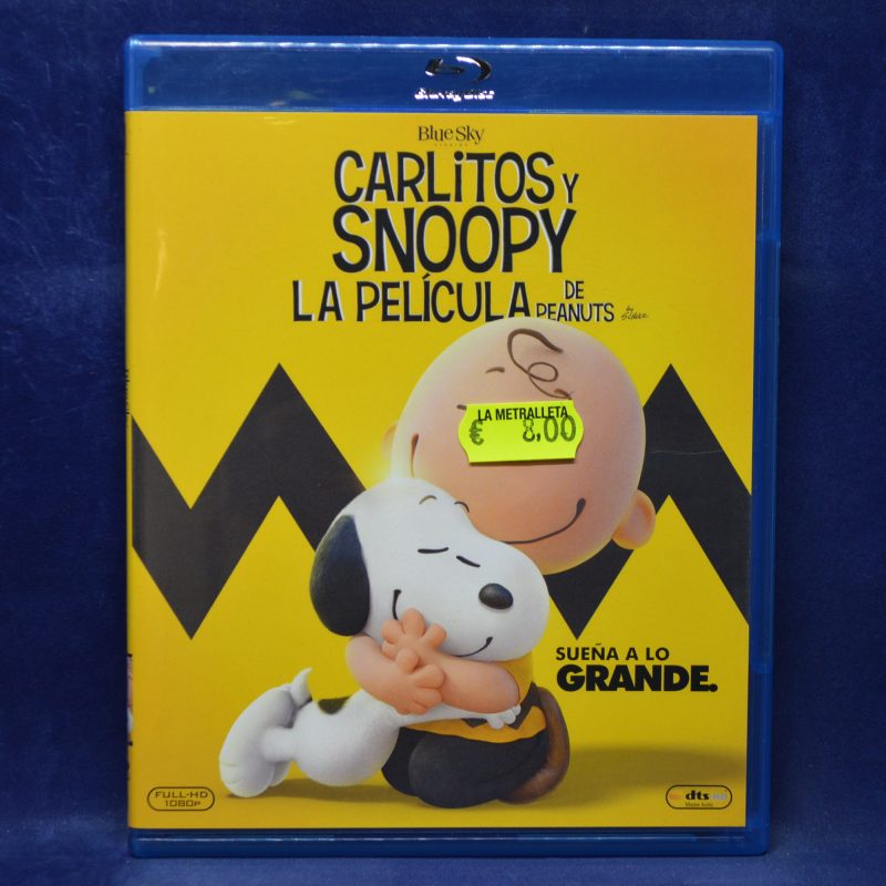 CARLITOS Y SNOOPY LA PELÍCULA DE PEANUTS - BLU-RAY