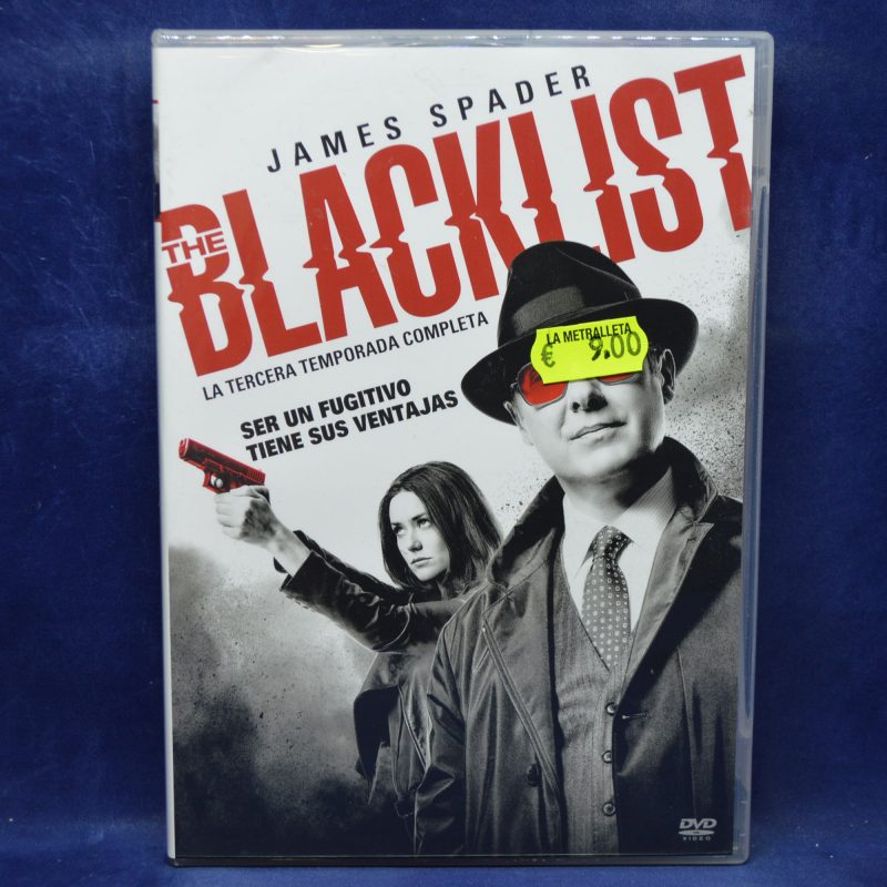 BLACKLIST - TERCERA TEMPORADA COMPLETA - 6 DVD