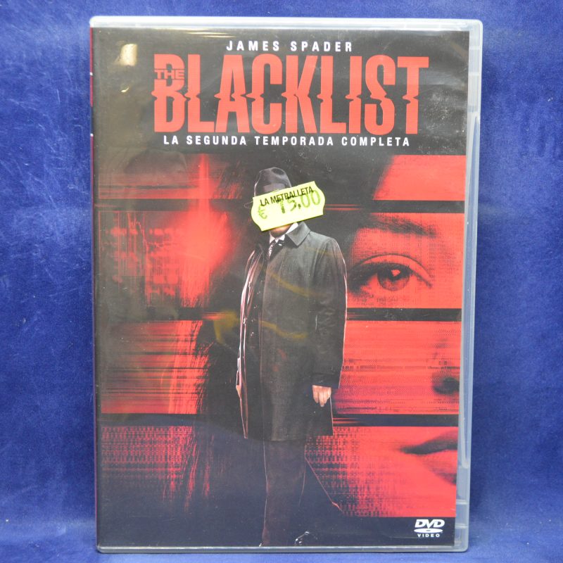 BLACKLIST - LA SEGUNDA TEMPORADA COMPLETA - 5 DVD