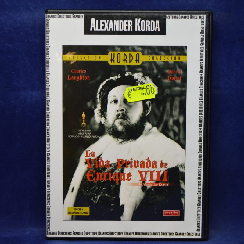 LA VIDA PRIVADA DE ENRIQUE VIII - DVD