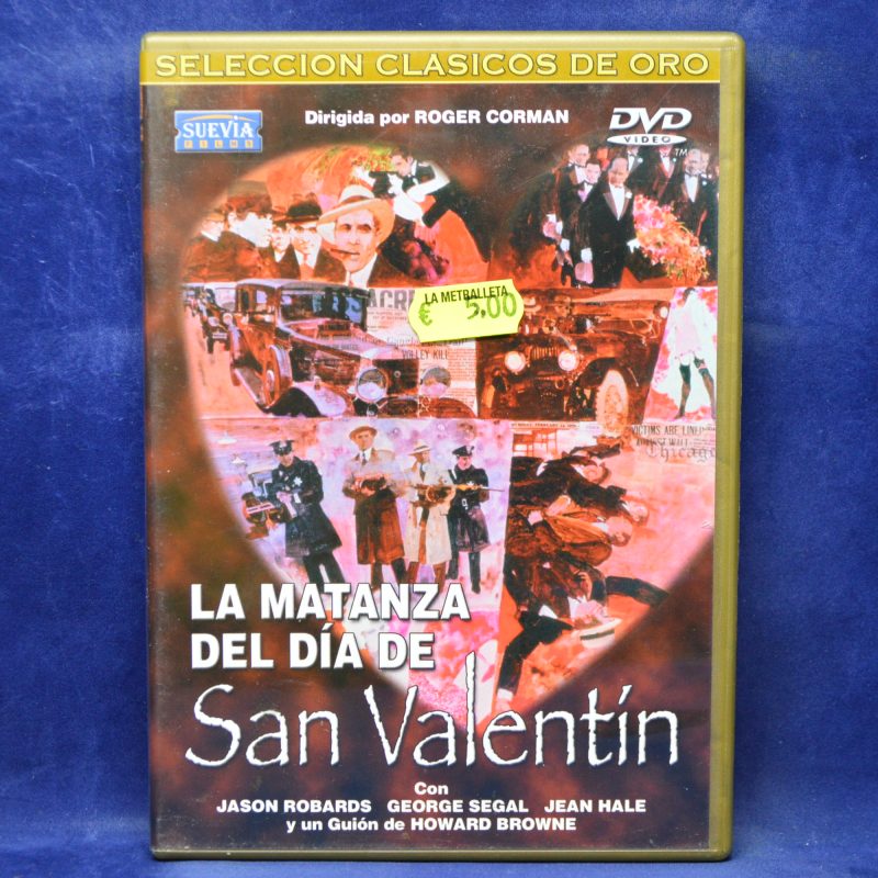 LA MATANZA DEL DÍA DE SAN VALENTÍN - DVD