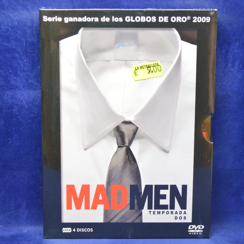 MAD MEN -TEMPORADA DOS - 4 DVD