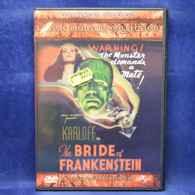 THE BRIDE OF FRANKENSTEIN - DVD