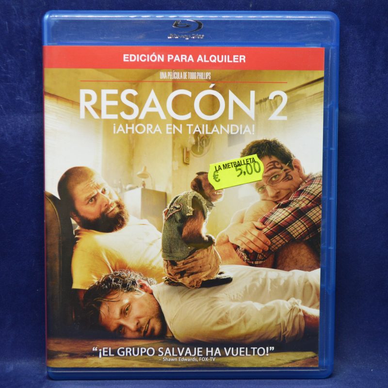 RESACÓN 2 : ¡AHORA EN TAILANDIA! - BLU-RAY