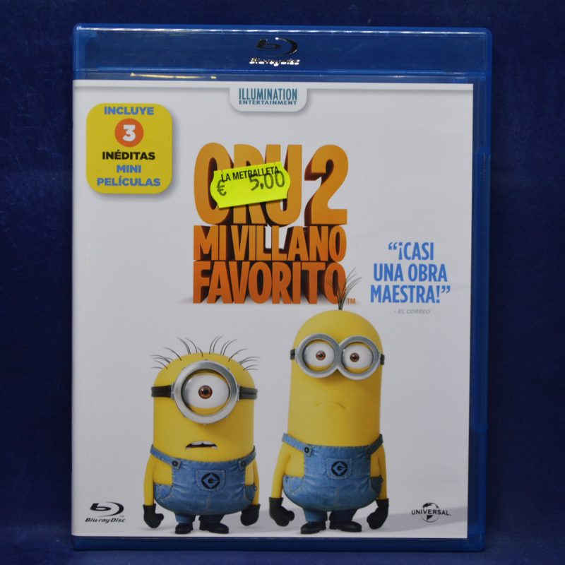 GRU 2 MI VILLANO FAVORITO - BLU-RAY
