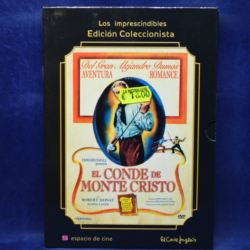 EL CONDE DE MONTECRISTO - DVD