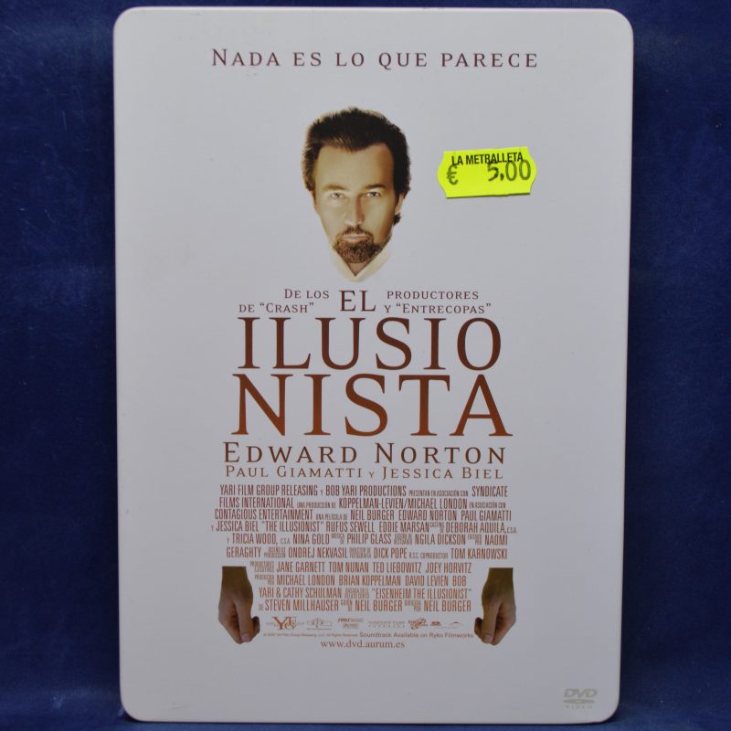 EL ILUSIONISTA - DVD CAJA METÁLICA