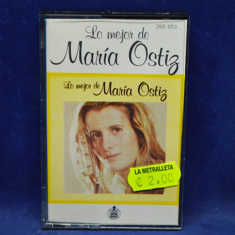 MARÍA OSTIZ - LO MEJOR DE MARÍA OSTIZ - CASETES