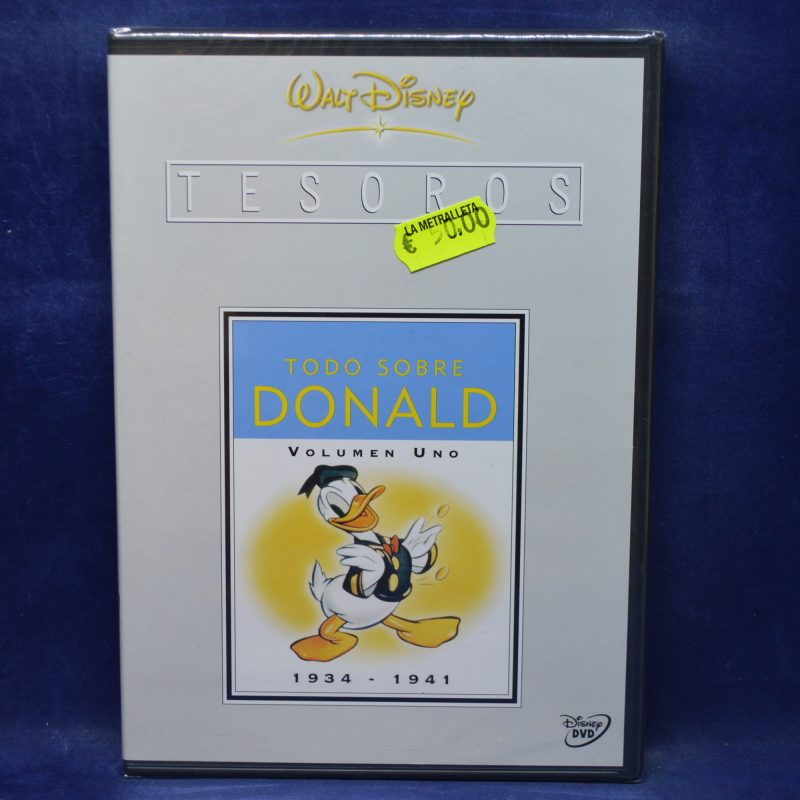 TODO SOBRE DONALD - VOLUMEN UNO 1934/1941 - DVD