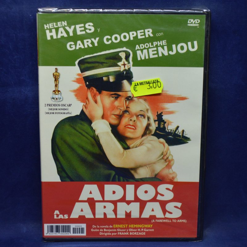 ADIOS A LAS ARMAS - DVD