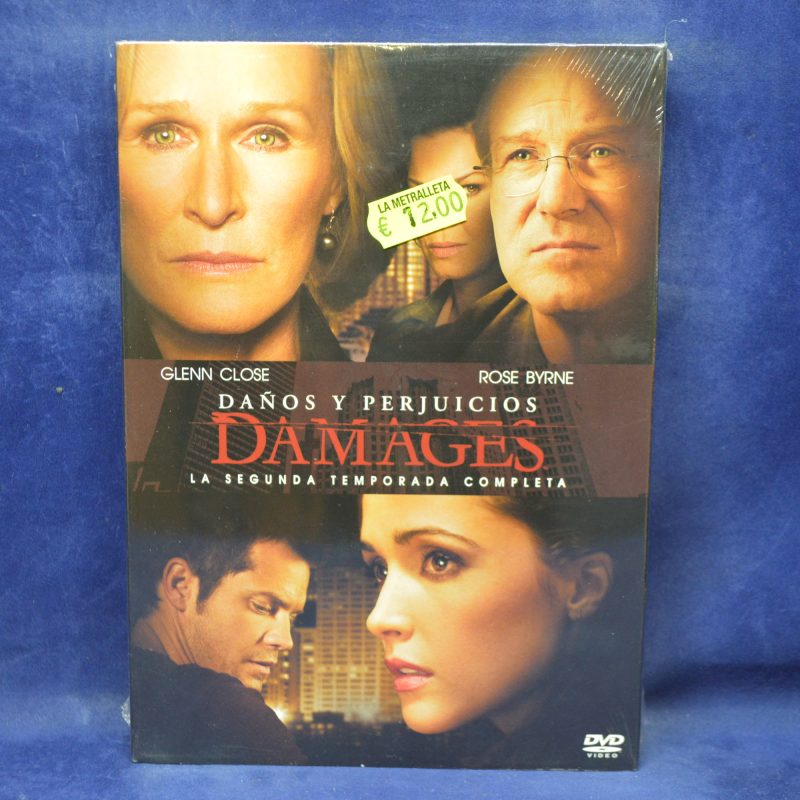 DAÑOS Y PERJUICIOS - LA SEGUNDA TEMPORADA COMPLETA - DVD