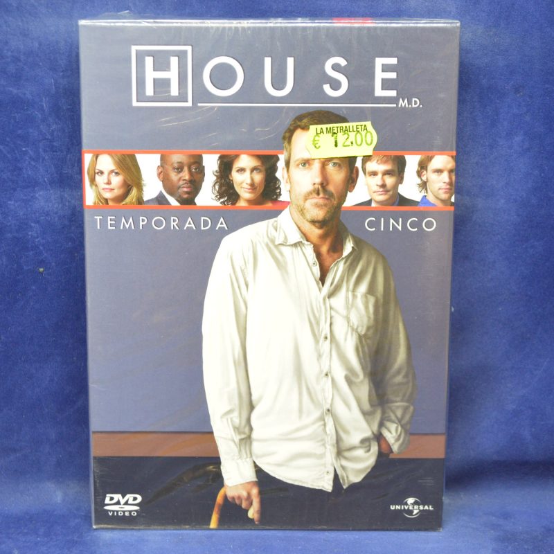 HOUSE - TEMPORADA CINCO - 6 DVD