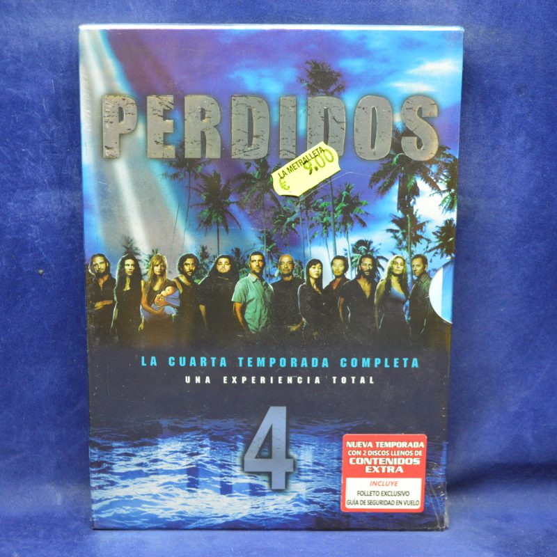 PERDIDOS - LA CUARTA TEMPORADA COMPLETA - 6 DVD