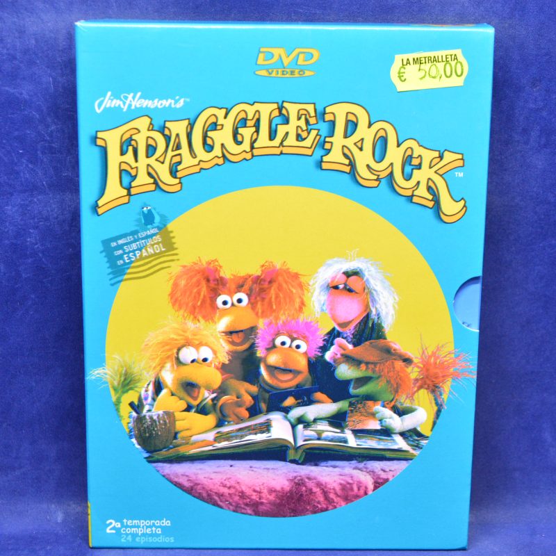 FRAGGLE ROCK - 2ª TEMPORADA COMPLETA ( 24 EPISODIOS ) -  4 DVD