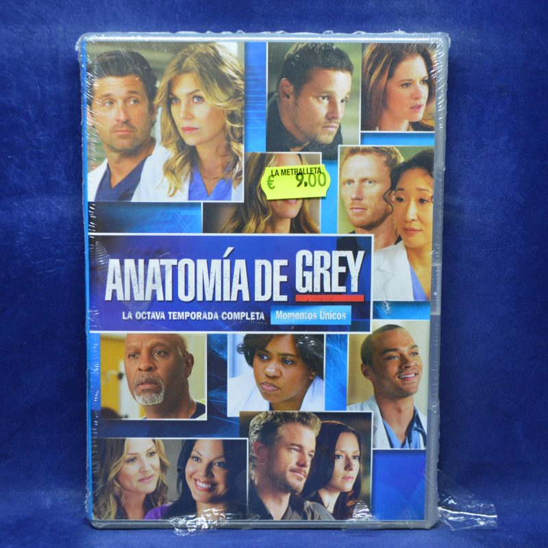 ANATOMÍA DE GREY - OCTAVA TEMPORADA COMPLETA - 6 DVD