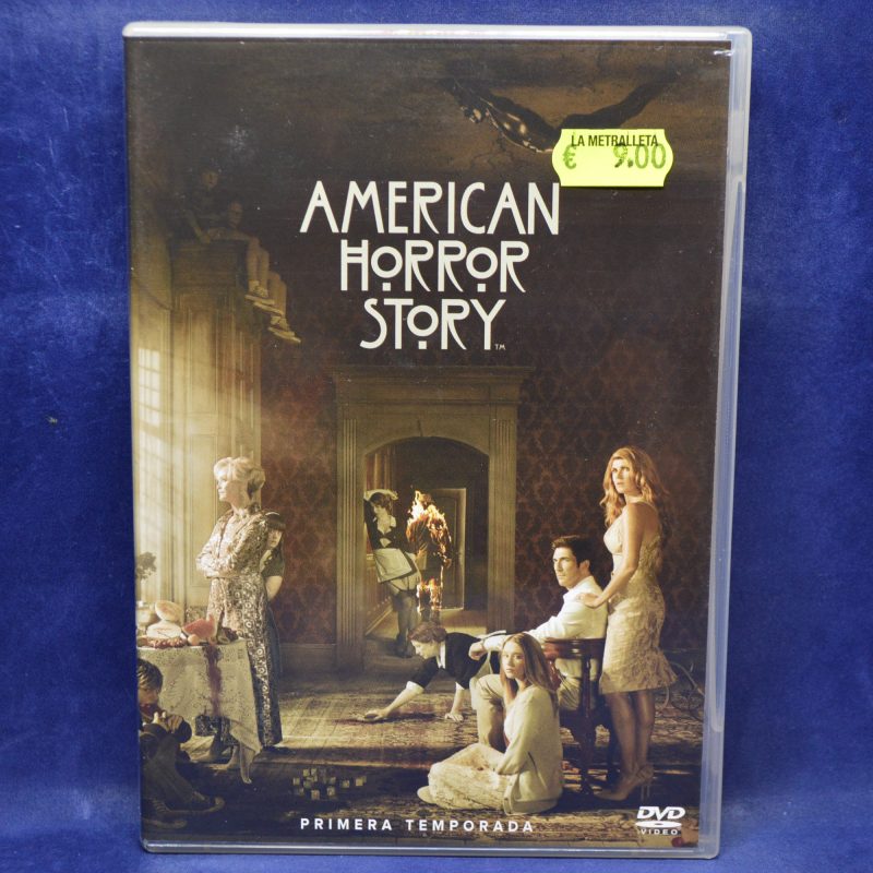 AMERICAN HORROR STORY - PRIMERA TEMPORADA - 4 DVD