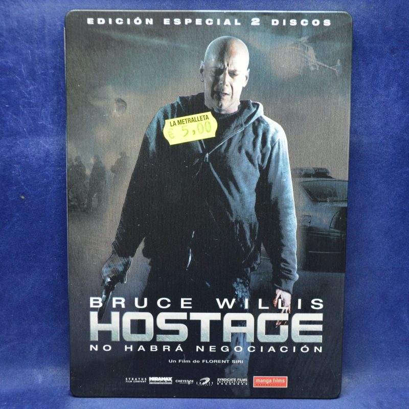 HOSTAGE - 2 DVD CAJA METÁLICA