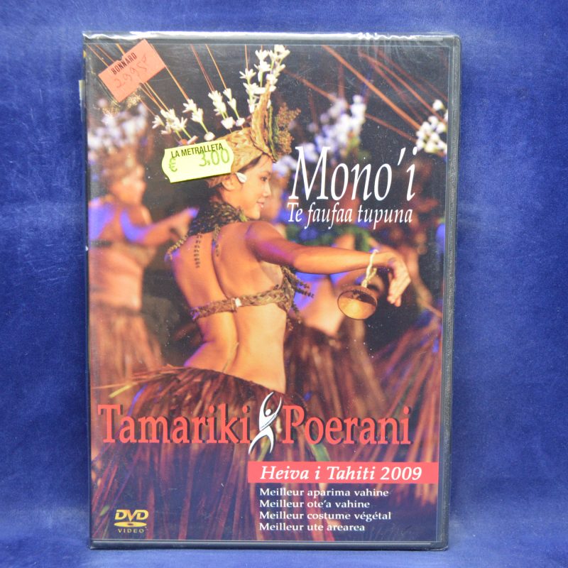 TAMARIKI POERANI : MONO´ I - DVD