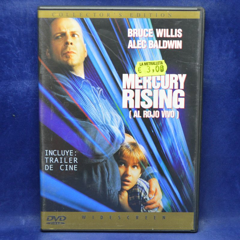 MERCURY RISING ( AL ROJO VIVO ) - DVD