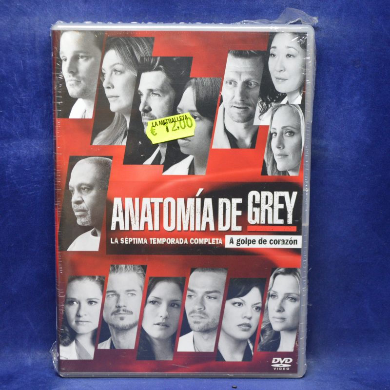ANATOMÍA DE GREY - LA SÉPTIMA TEMPORADA COMPLETA - 6 DVD