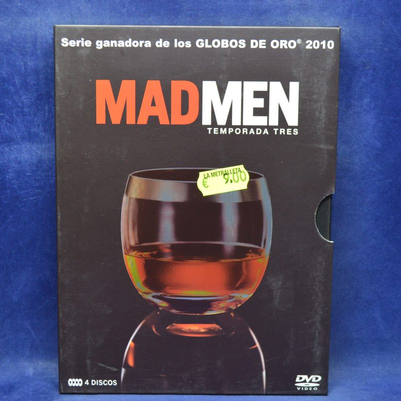 MADMEN - TEMPORADA TRES - 4 DVD