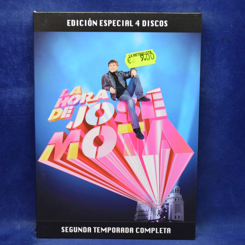 LA HORA DE JOSÉ MOTA - SEGUNDA TEMPORADA COMPLETA - 4 DVD
