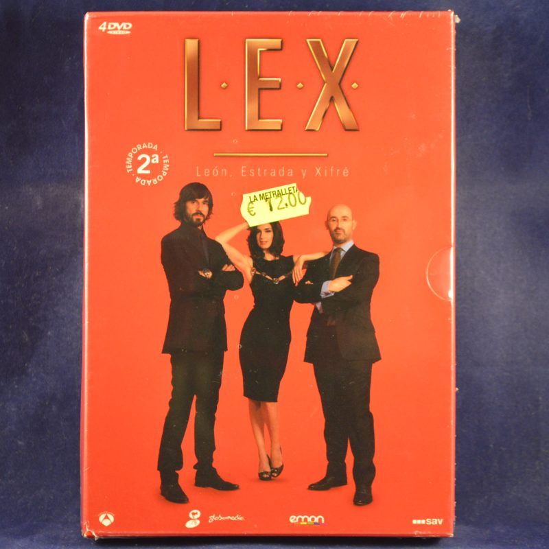 LEX - SEGUNDA TEMPORADA - 4 DVD