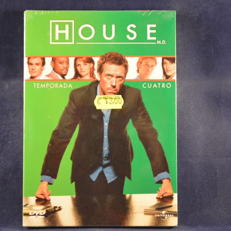 HOUSE - TEMPORADA CUATRO - 2 DVD