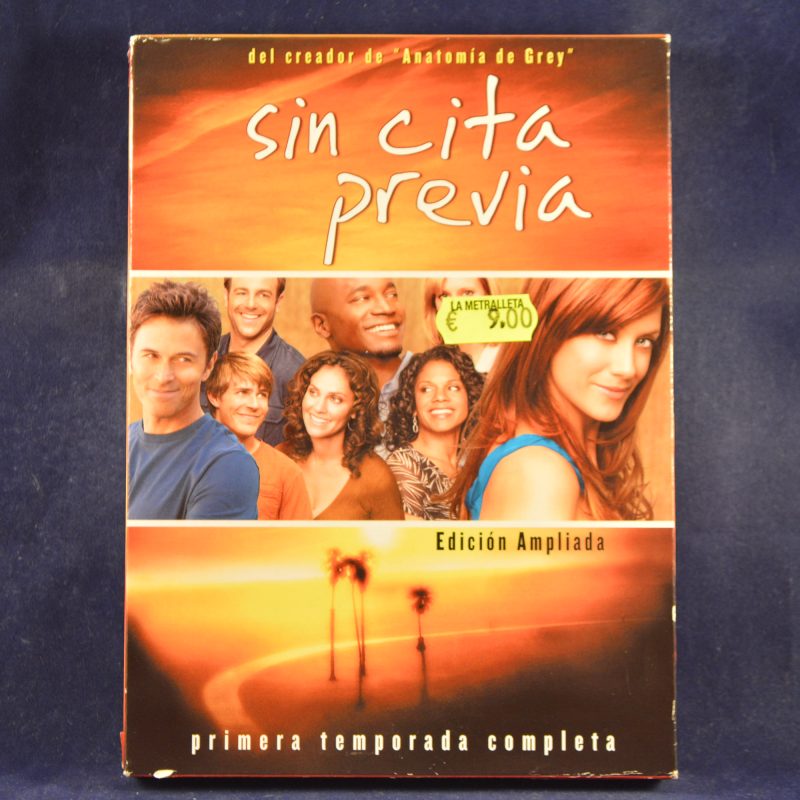 SIN CITA PREVIA - PRIMERA TEMPORADA COMPLETA - 3 DVD