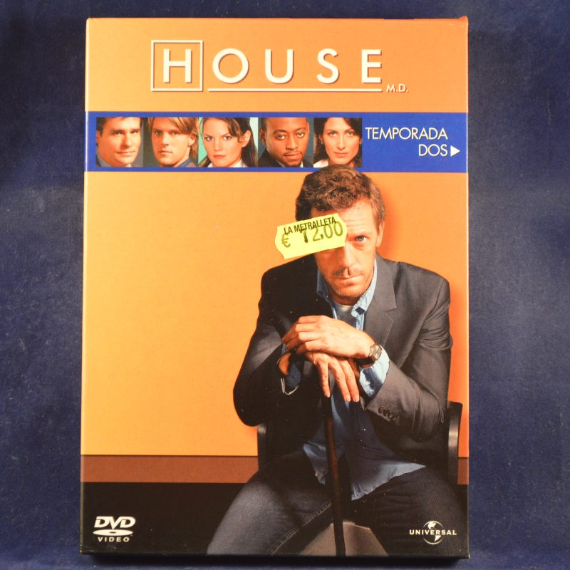 HOUSE - SEGUNDA TEMPORADA - 3 DVD