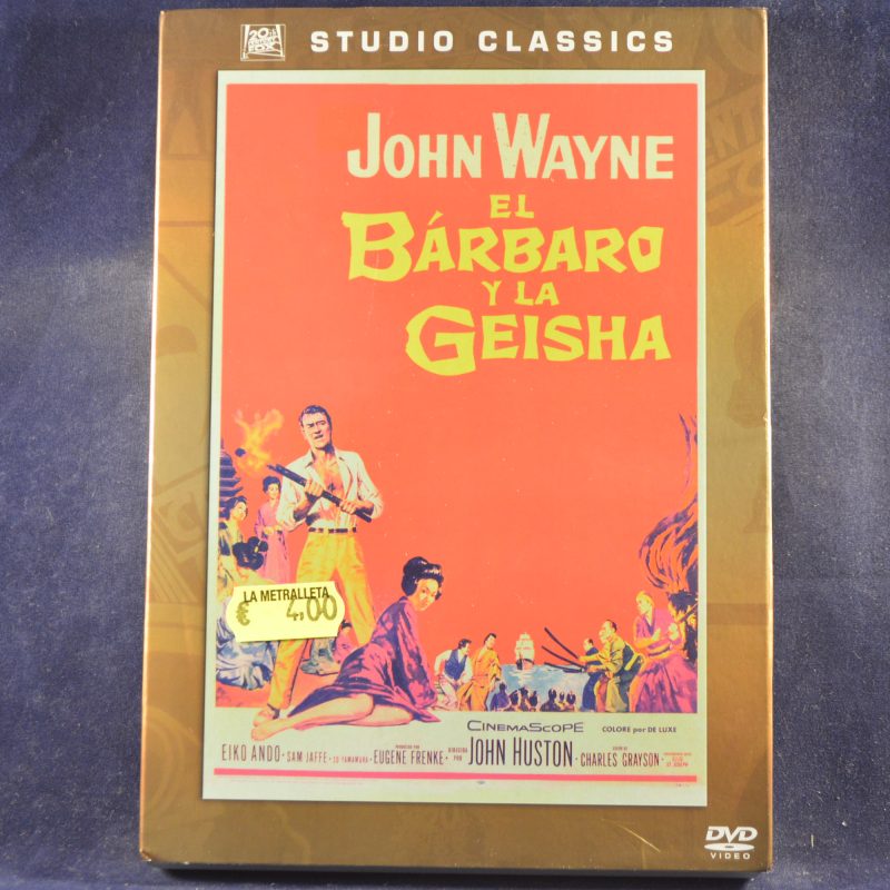 EL BÁRBARO Y LA GEISHA - DVD