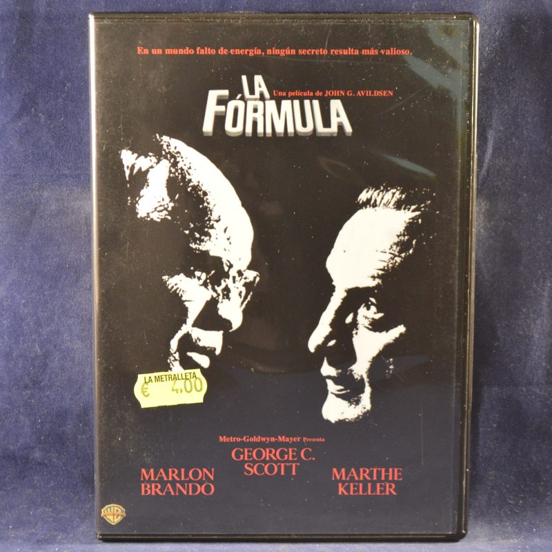LA FÓRMULA - DVD