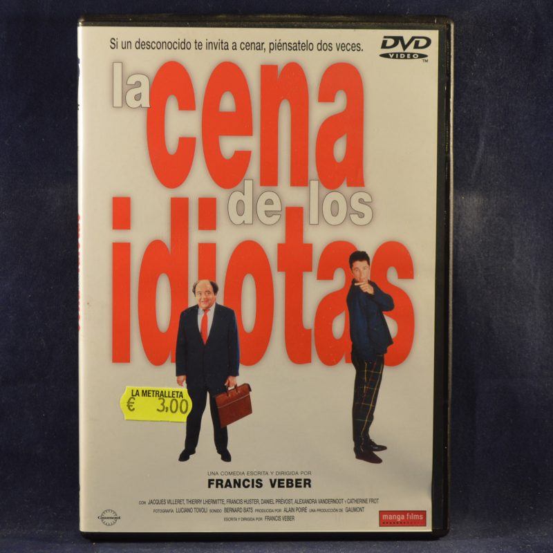 LA CENA  DE LOS IDIOTAS - DVD
