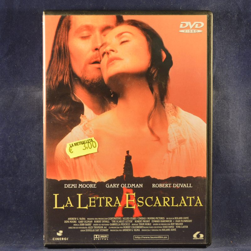 LA LETRA  ESCARLATA - DVD